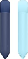 Vista 23 de MoKo Portalápices autoadhesivo compatible con iPad Pencil (1ª/2ª generación), funda elástica para lápices, funda de piel sintética, funda protectora