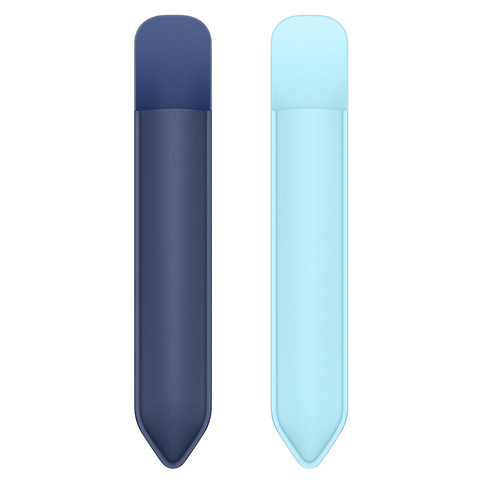MoKo Adhesive Pencil Case Holder Sticker for Apple Pencil, Indigo+Sky Blue