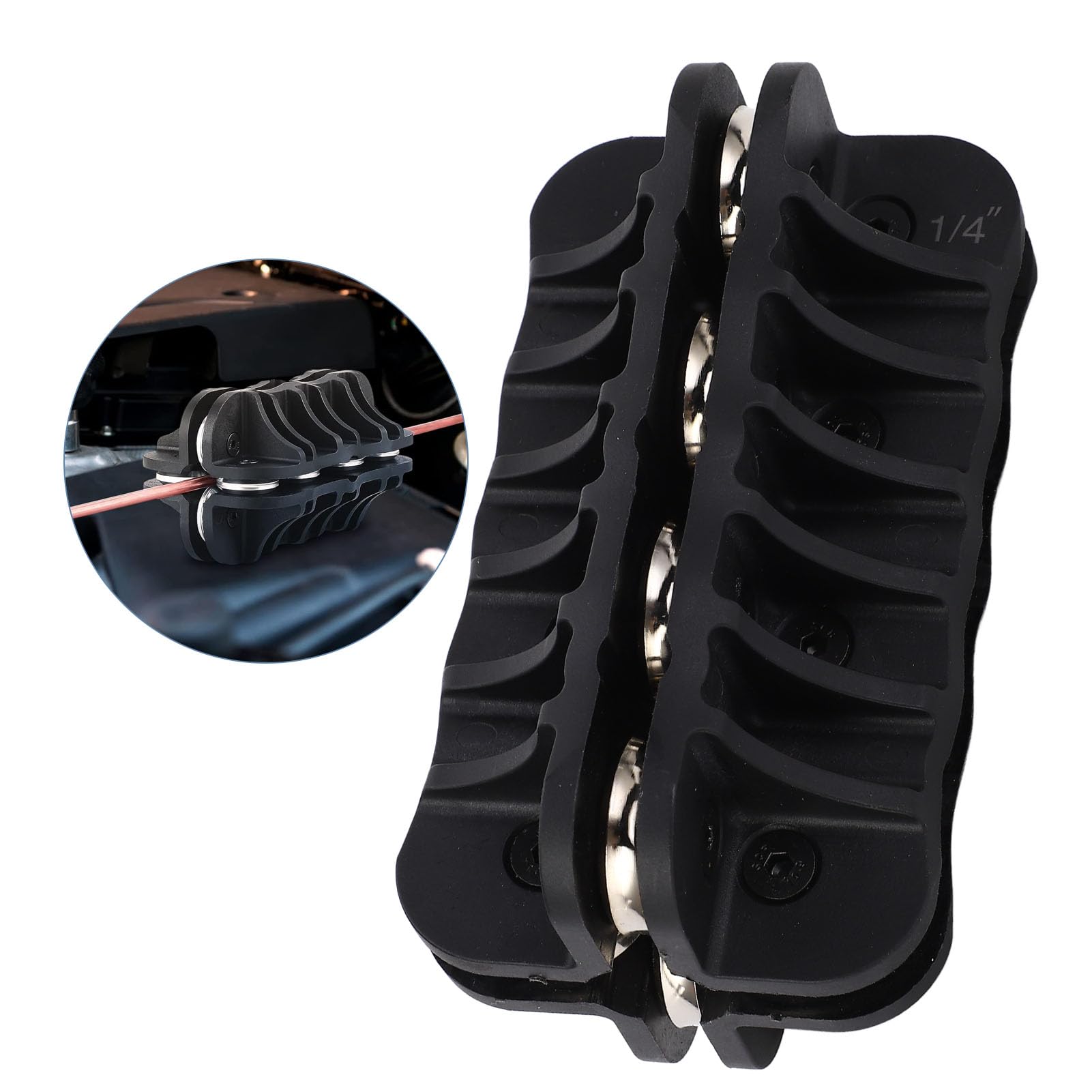 Redresseur de Tube Portatif, Redresseur de Tuyau de 1/4 Pouces, Outil de Redressage de Tube en Cuivre et en Aluminium Portatif pour Conduite de Frein et Carburant, Redresseur de