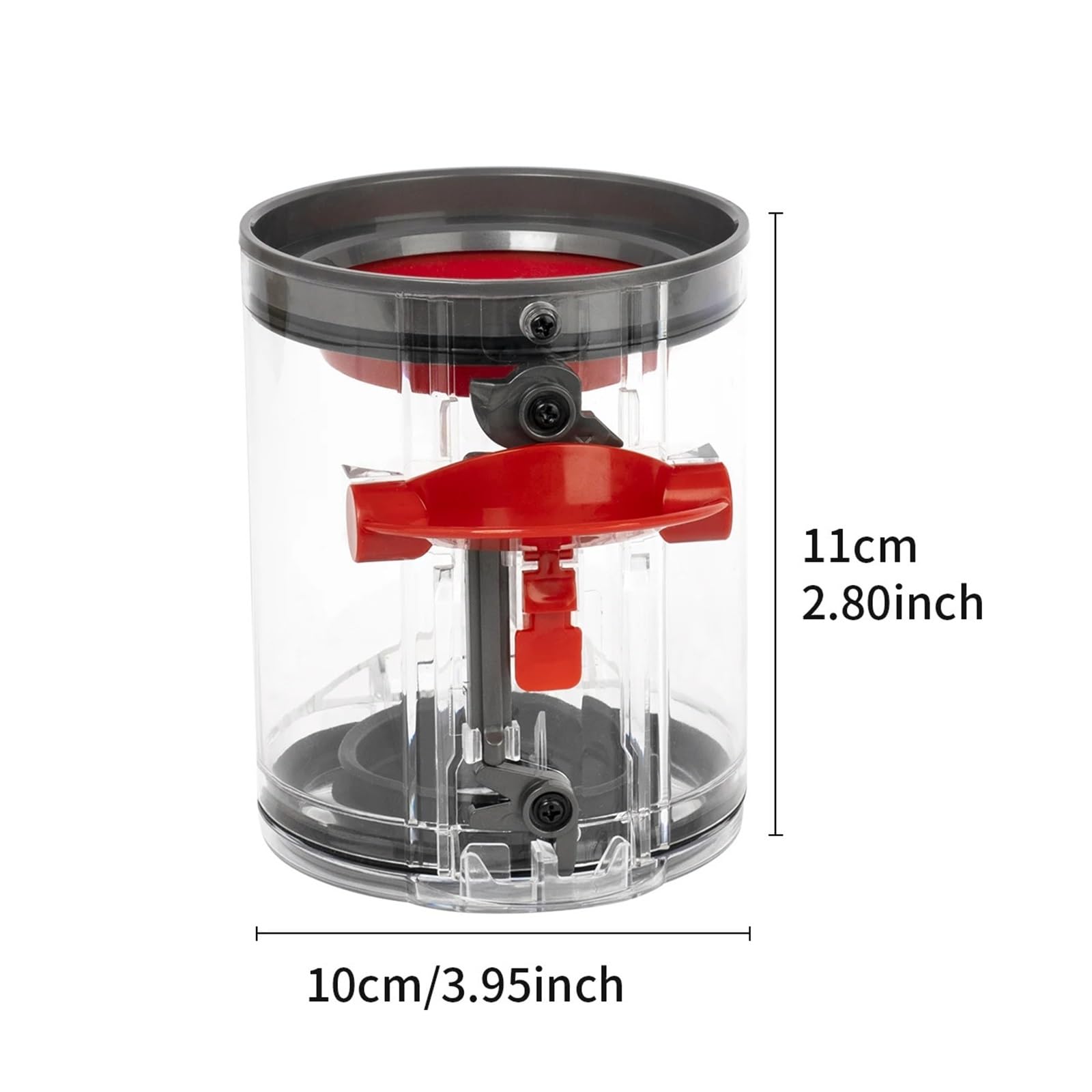 Contenitore for la raccolta delle polveri, compatibile con Dyson, aspirapolvere V6 V7 V8 V10 V11 V15 SV12 DC58 DC59, contenitore for la spazzatura di ricambio. | V12 Detect Slim