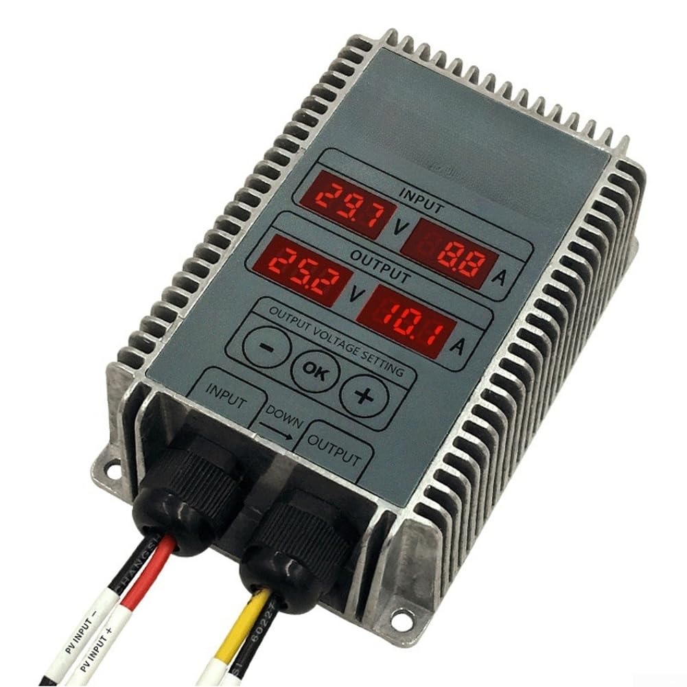 MPPT Solar Laderegler 200W Boost Controller 24-85V für Wohnmobil Camping Boot IP66 Wasserdicht Aluminium(EL-MU300SP)