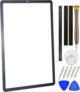 Front Screen Replacement with Pre Cut OCA Adhesive for Samsung Galaxy Tab S6 5G Tab S6 SM-T866N (LTE/5G) Black