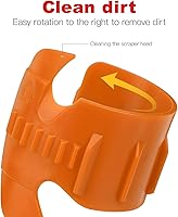 Vista 3 de BESULEN Herramienta limpiadora de sellos de horquilla de motocicleta, herramientas de reparación de amortiguadores de limpieza para moto de cross