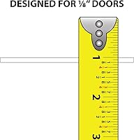 Vista 3 de Outwater Pista de puerta corredera de aluminio de 48 pulgadas para paneles de madera de 1/8 pulgadas, acabado de molino