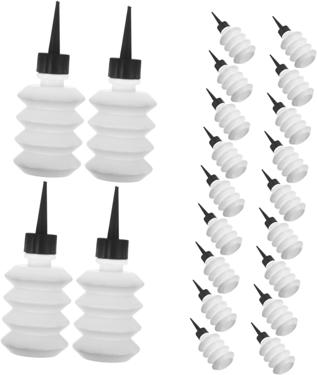 24pcs Oil Based Marker Ink Refill 25ml Black for Metal