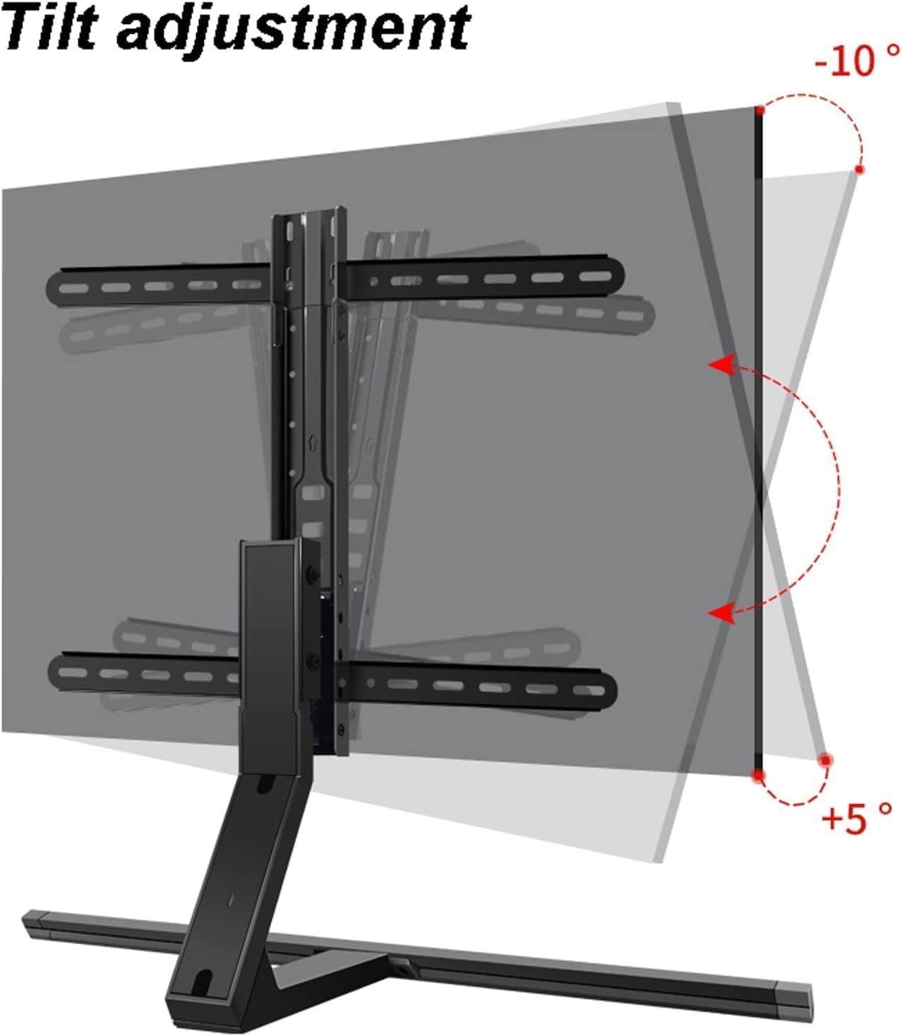 TV Stand Universal Desktop TV Stand Universal Replacement Stand, Suitable for 37-75 Inches