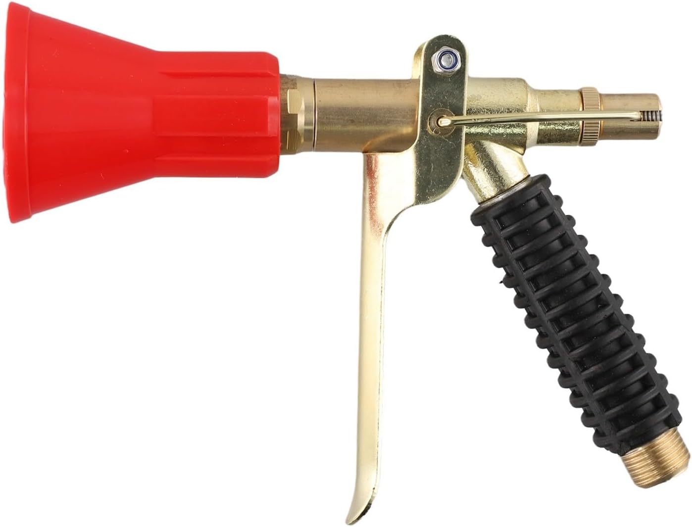 Pulverizador agrícola de alta presión con núcleo de cobre y boquilla atomizadora giratoria, múltiples modos de salida de agua para jardines, césped y limpieza, atomización fina y diseño resistente al