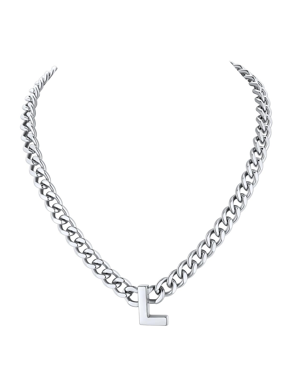Richsteel Herren Halskette Klassische Panzerkette 3/6/9/12mm