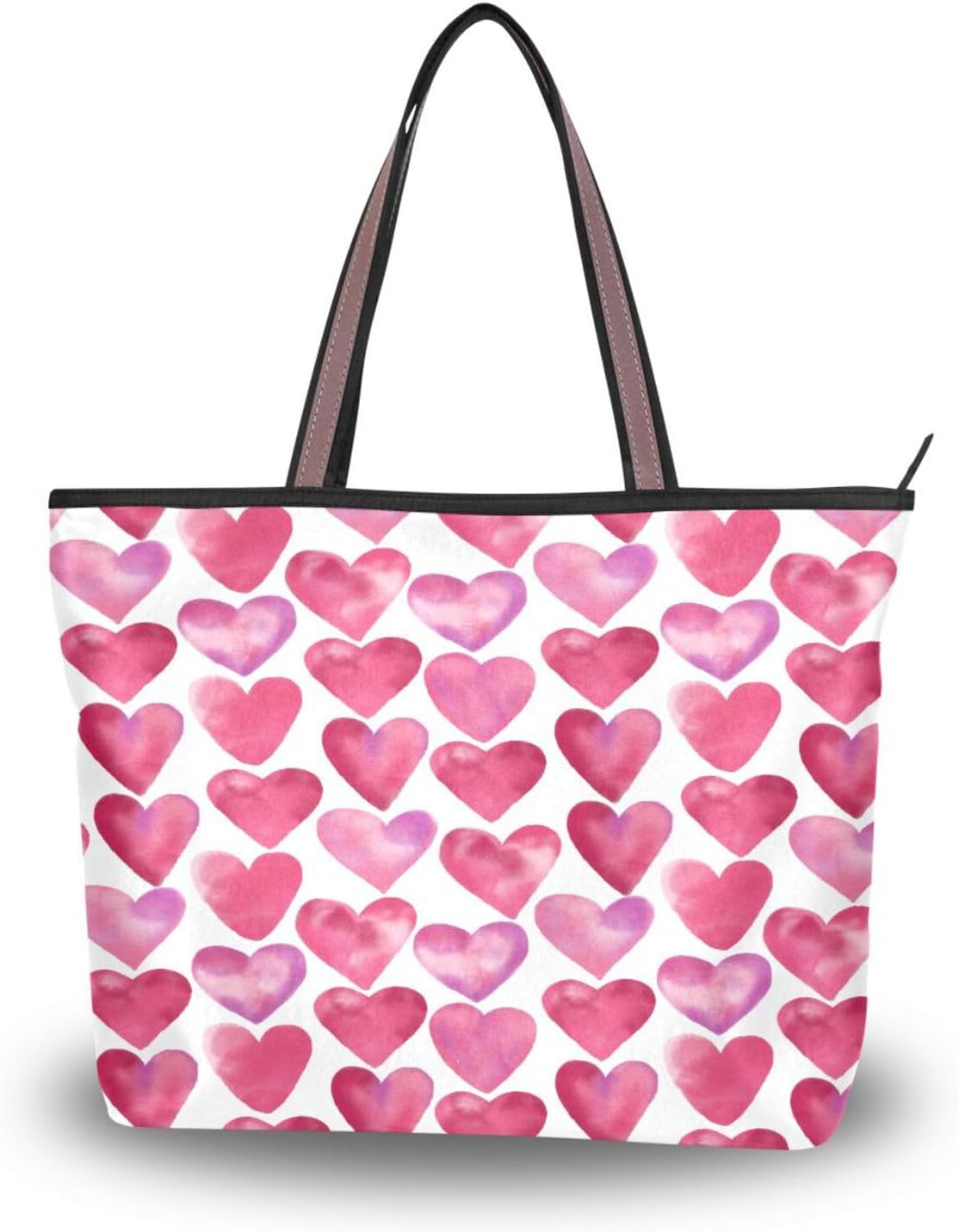 Tote Bag for Women with Zipper,Polyester Tote Purse Holiday Tote Bag Work Handbag Women Gift Tote Bag for Women with Zipper,Polyester Tote Purse Holiday Tote Bag Work Handbag Women Gift