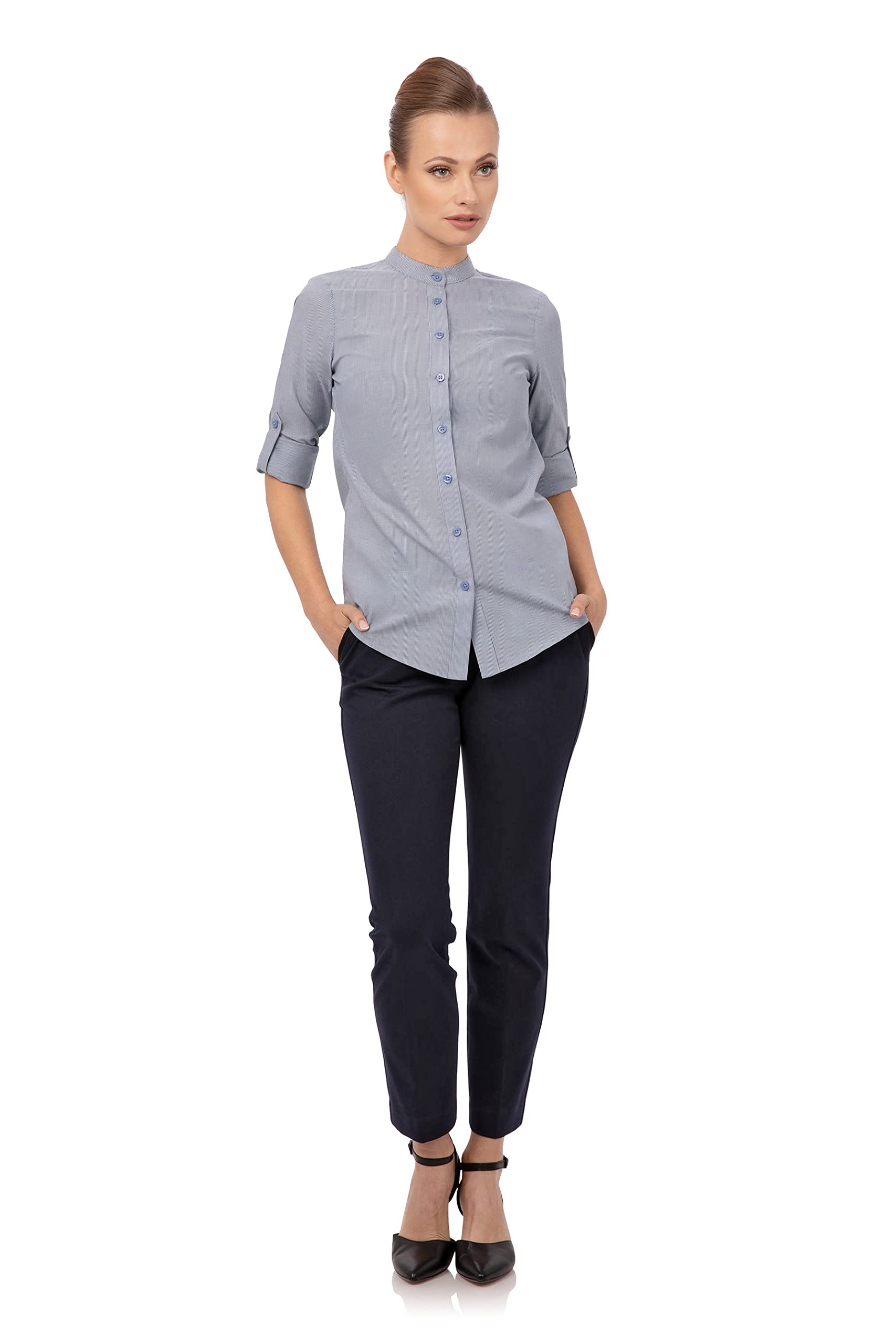 Chef Works Womens Verismo Shirt Camisa Abotonada Mujer