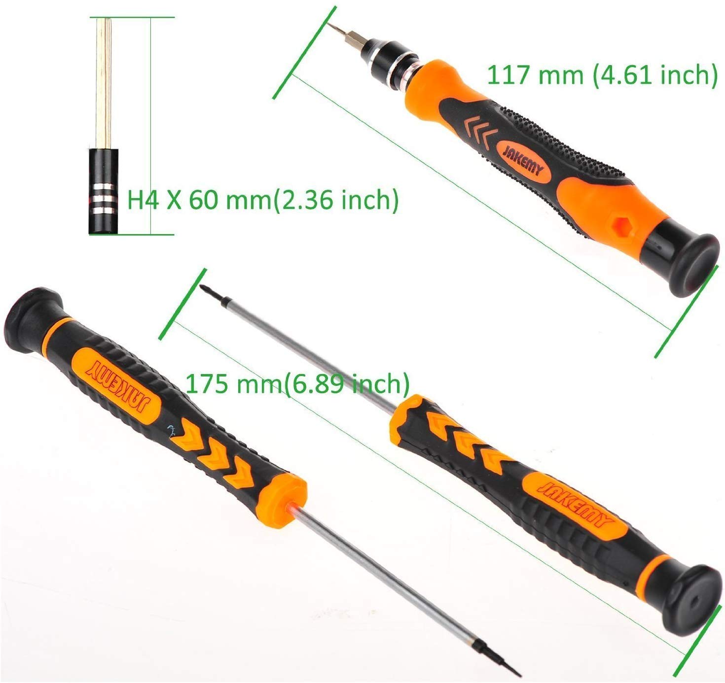 Kit Ferramentas Multifuncional 45 Peças Profissional Jakemy JM