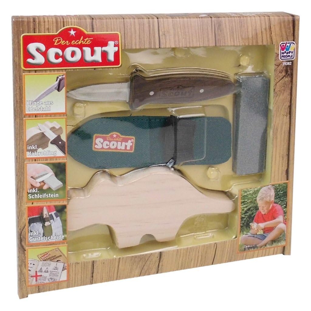 Happy People 19382 Der Echte Scout Schnitz-Set