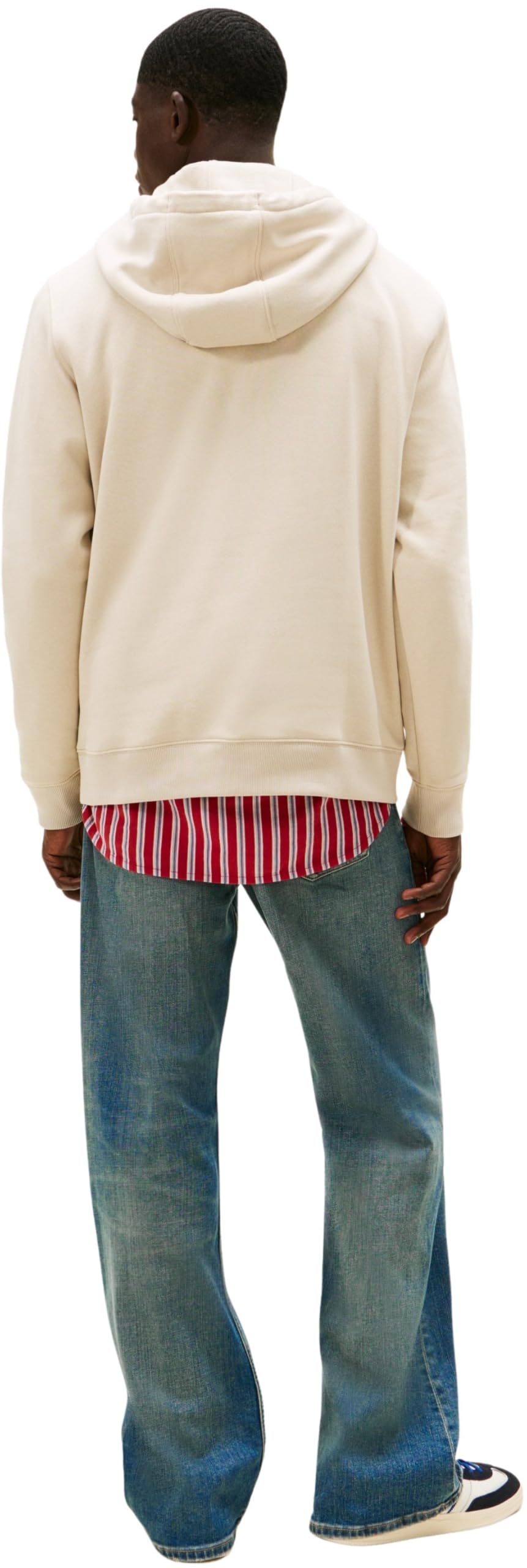 Tommy Jeans TJM Reg S Flag Hoodie Ext Dm0dm20742 Sweat à Capuche Homme (Lot de 1)