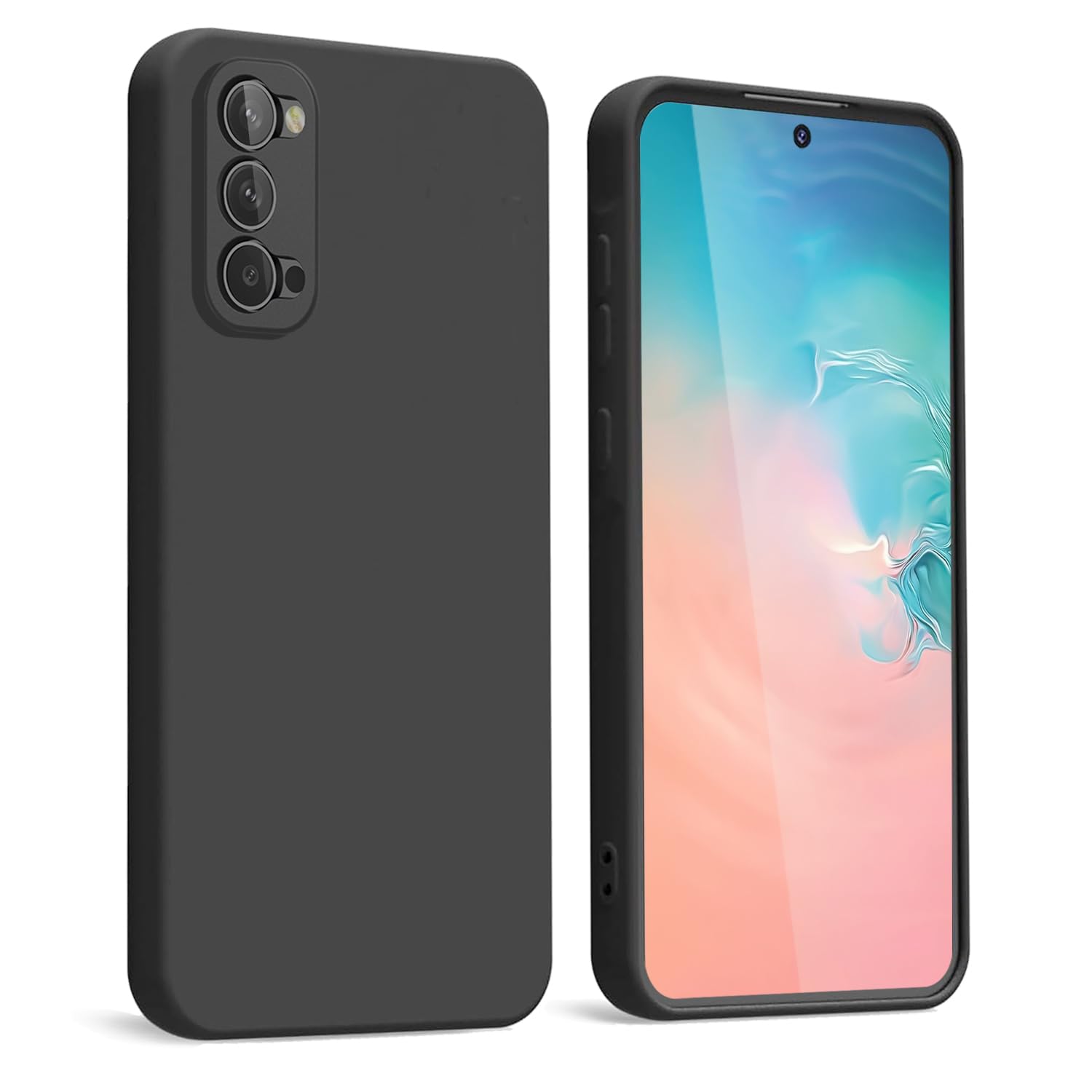 Carcasa Oppo Reno4 Z Carga Inalambrica Funda Transparente Para