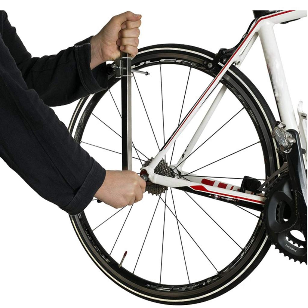 Kit di attrezzi per riparazione bici con manometro per cambio bicicletta