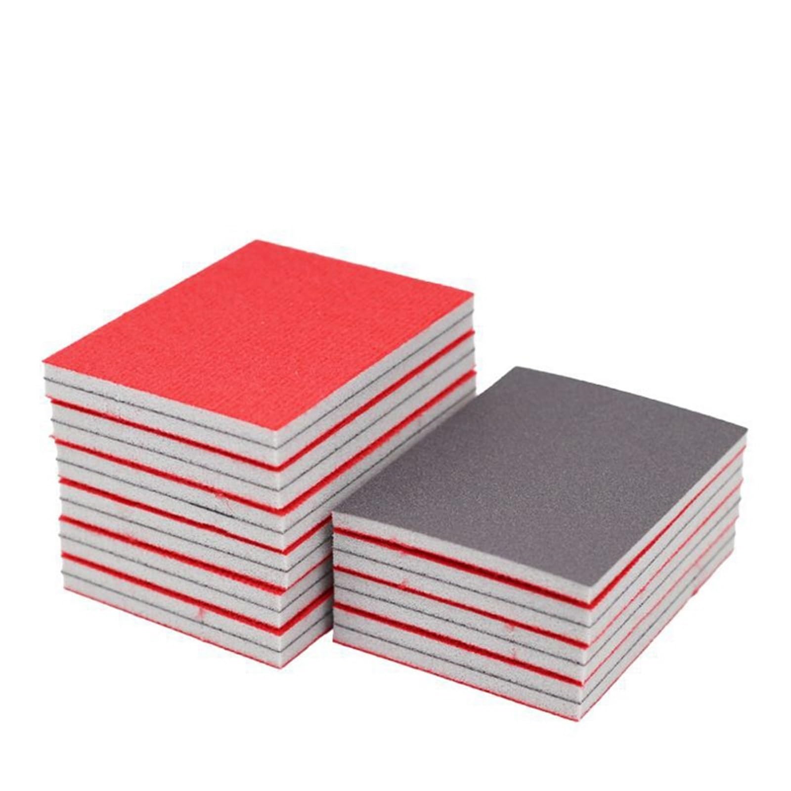 Sanding Sponges, Sanding Block 20 Pcs, 8 Grits 180-2500, Double-sided Wet/Dry(180 Grit)