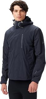 Nautica Erkek Siyah Regular Fit Kapüşonlu Su Geçir