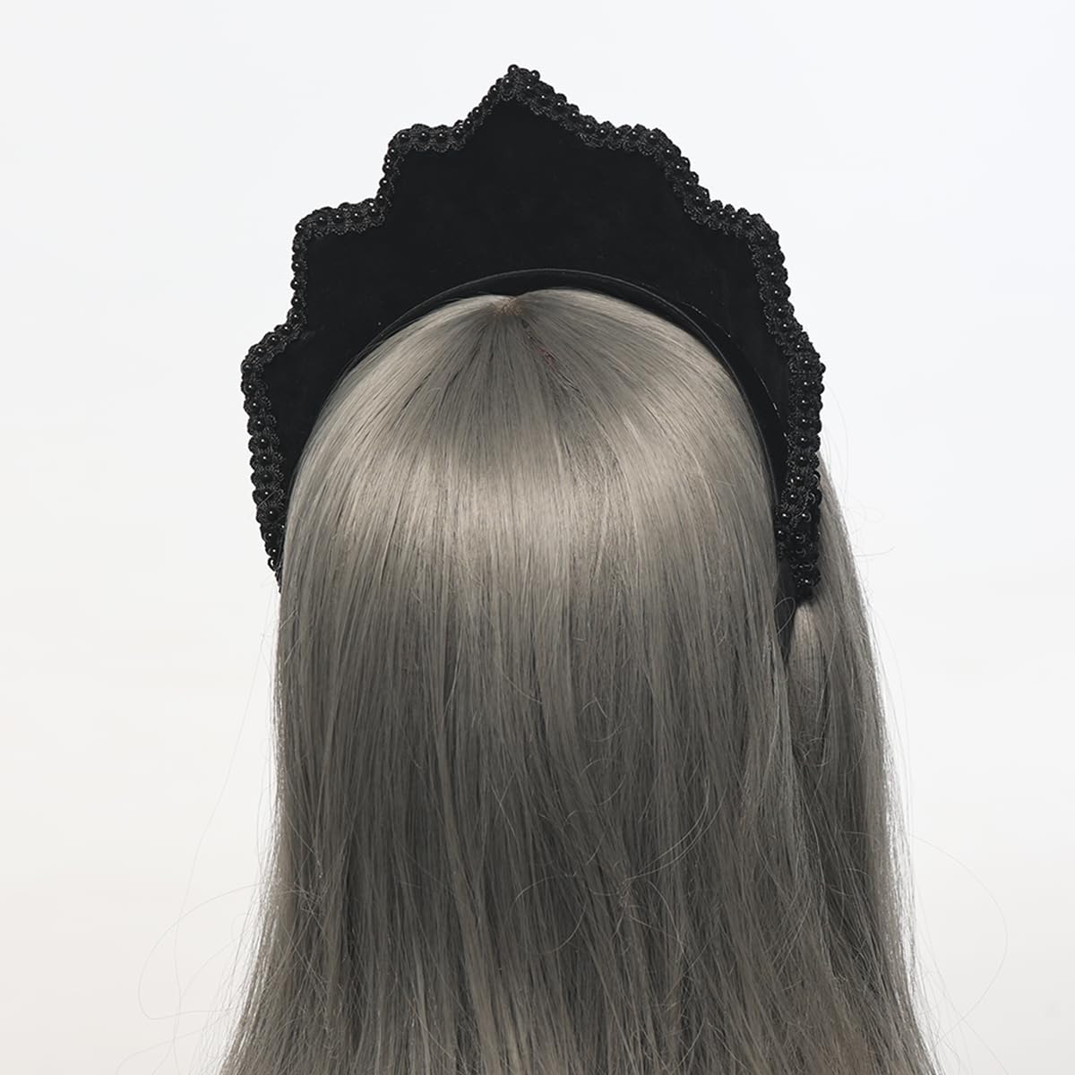BPURB Anne Boleyn Hut für Damen Tudor Elizabethan Kopfbedeckung Renaissance Königin Krönchen Stirnband