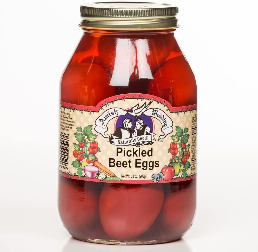 Amish Wedding Pickled Beet Eggs 32oz
