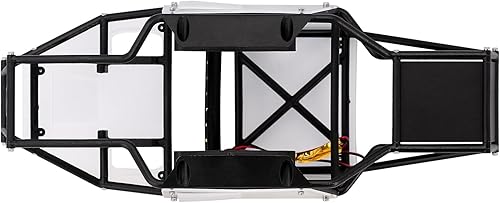 Miniatura 7 de INJORA Rock Tarantula Nylon Buggy Body Shell Kit de chasis para TRX4M 118 RC Crawler Upgrade(transparente)