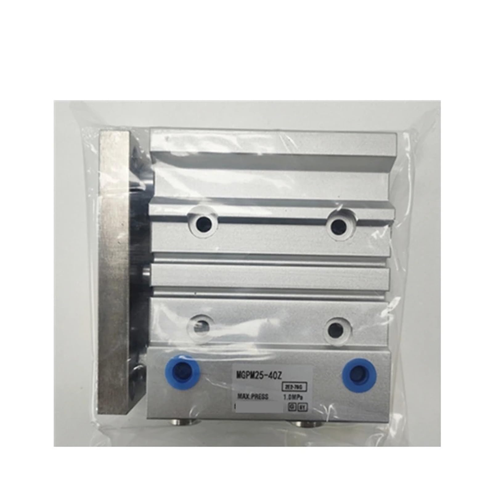 Cilindro guía compacto MGPM25 que soporta altas cargas laterales con carrera de 50mm