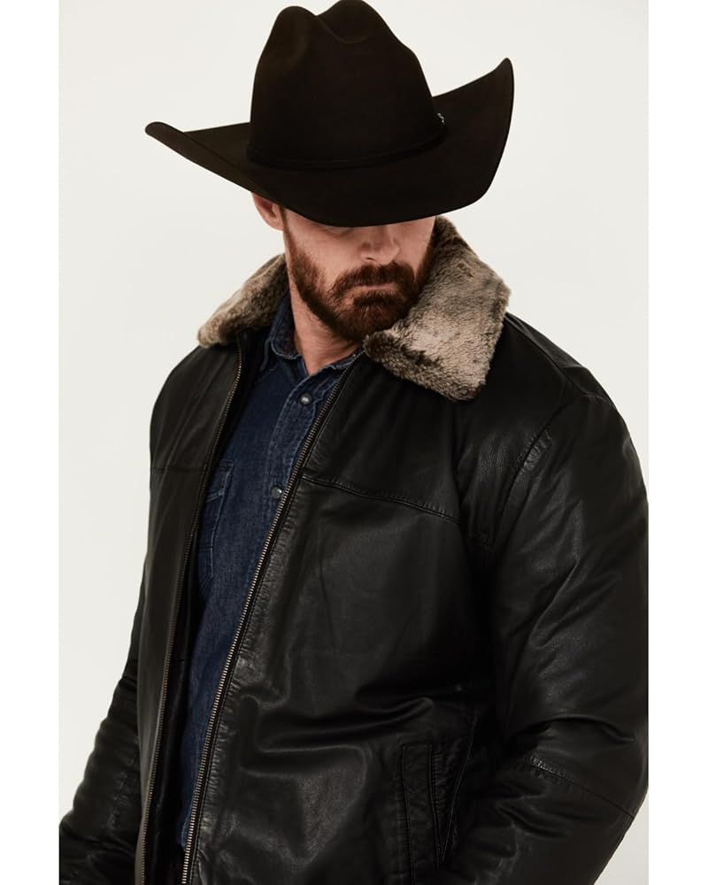 Scully Men's Leather Fur Collar Jacket - 2054-121 US at