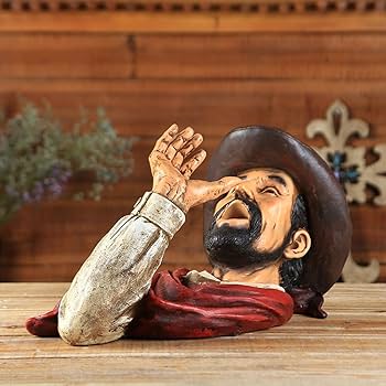 送料込み】カウボーイ工芸品