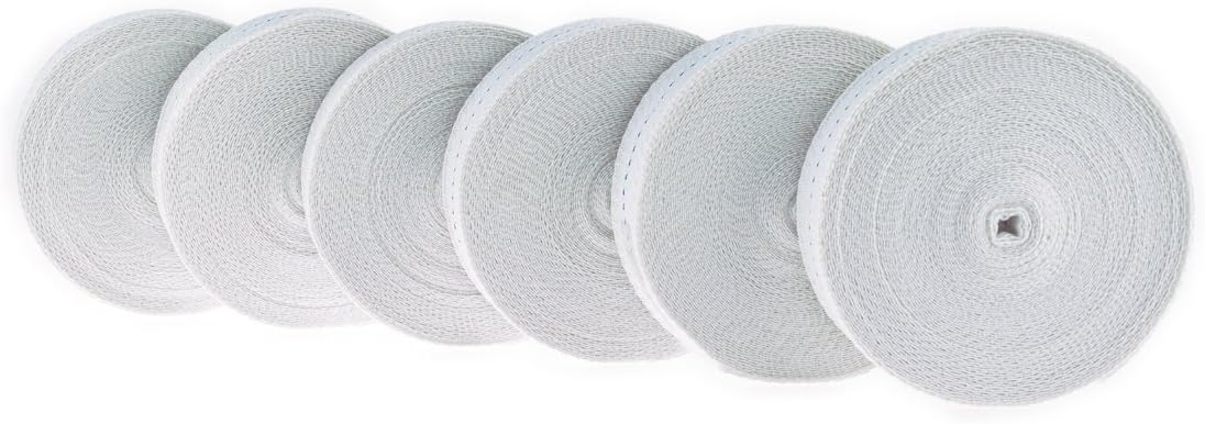 6 Webbing Tie Down Furniture Removal Roll/Van Straps/Lorry Ties, 20m x 48mm, 900lb / 400kg Breaking Strain, Free & Fast Delivery