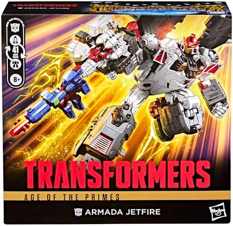 Transformers Age of the Primes Armada Jetfire, Commander Class 8-Inch Converting Action Figure with 3 Mini-Con Figures, Robot Toys for 8+ - 4
