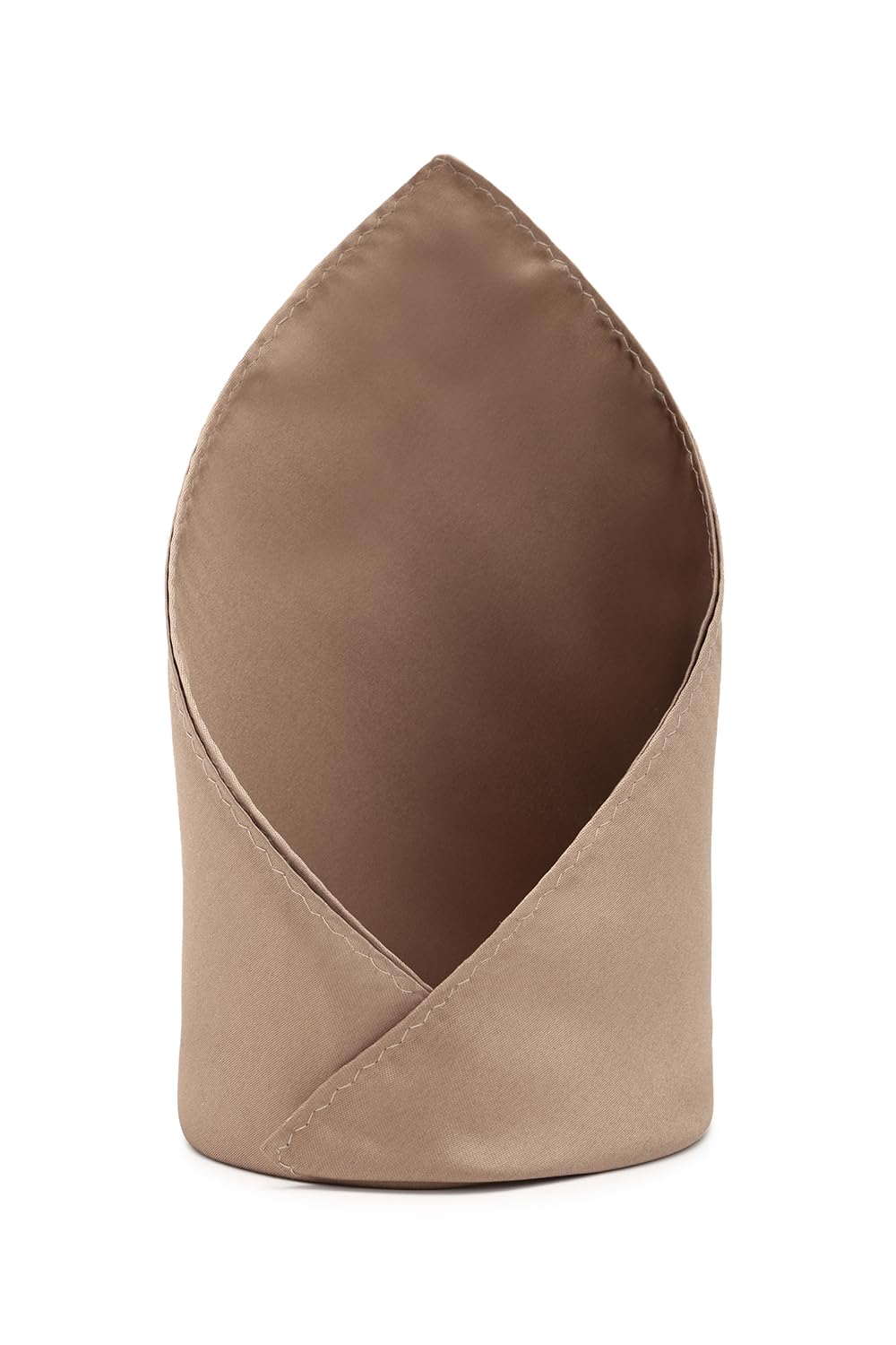Men Beige Solid Party Pocket Square