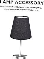 Vista 9 de Pantalla de lámpara de tela, pantalla de tela, pantalla de tela, pantalla de lámpara pequeña, pantalla de lámpara, accesorio de lámpara de repuesto