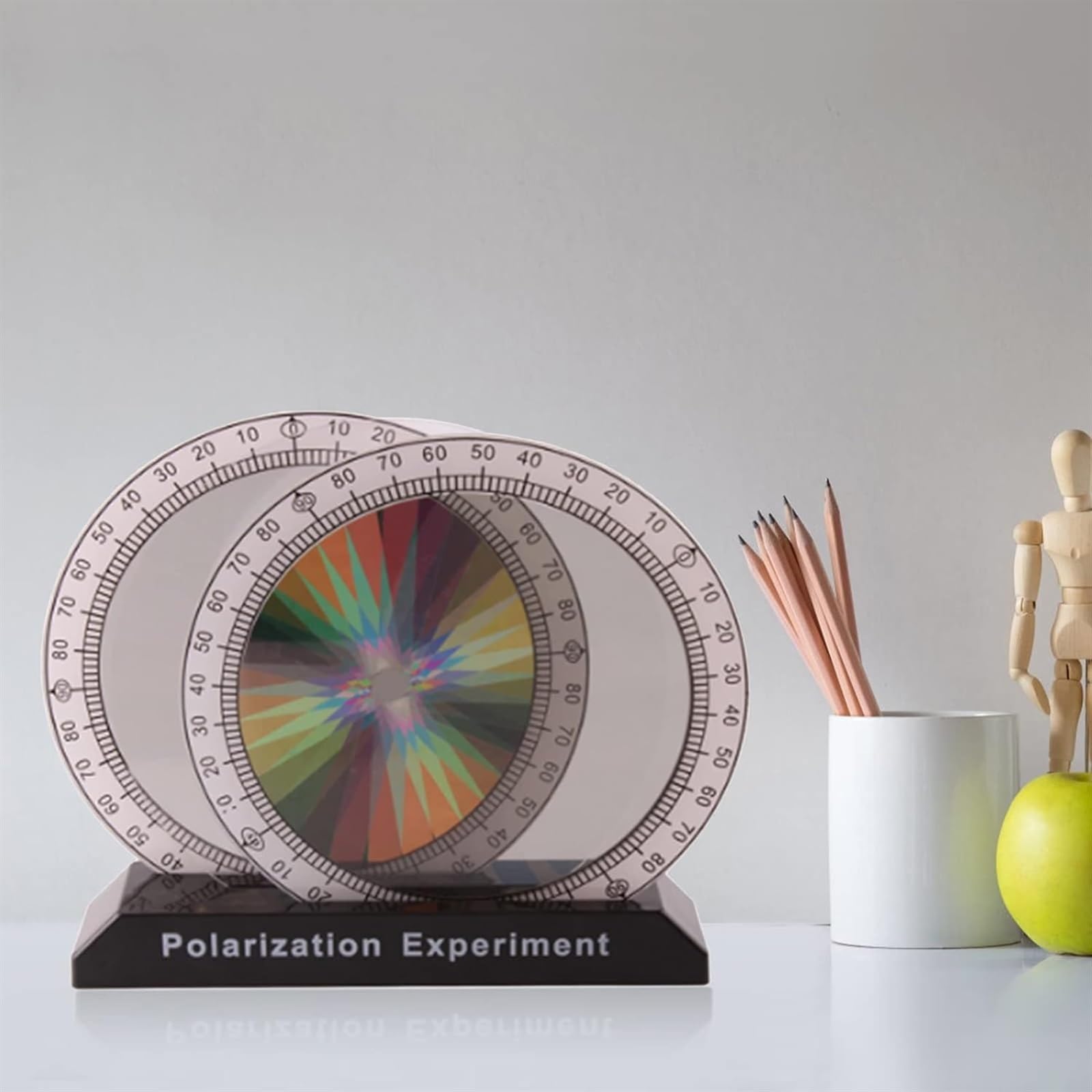 Optischer Polarisationsbrechungs-Demonstrator, Dual-Funktions-Polarisator-Interferenzplatte, Forschungsgerät for optische Prinzipien