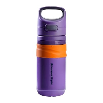 Tommee Tippee Superstar 11oz Insulated Flip Top Sportee Straw Cup, No Spill Sippy Cups for Toddlers 1-3, Leak and Shake Proof, Pack of 1