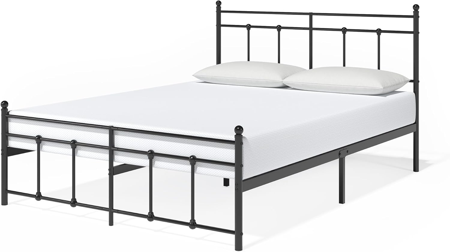 Zinus Nicholas Super King Bed Frame Bed 180x200 cm 30 cm Height