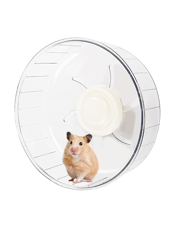 Roda de Exercício Silenciosa para Hamster e Pequenos Animais BBDDKEG PE-P33W 20,07 cm