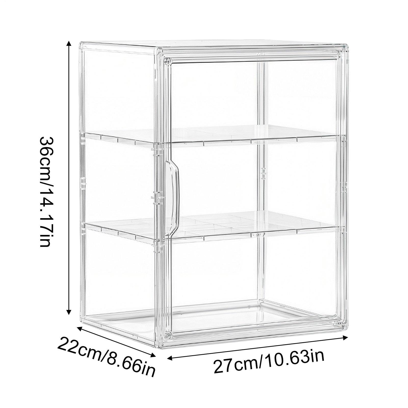 Expositor De Pastelería Contenedor Grande Transparente Ajustable De | Contenedor De Pan Para Encimera De Cocina para encimera, esquina, despensa, sándwich, tostada, hogaza, masa, bollo, m