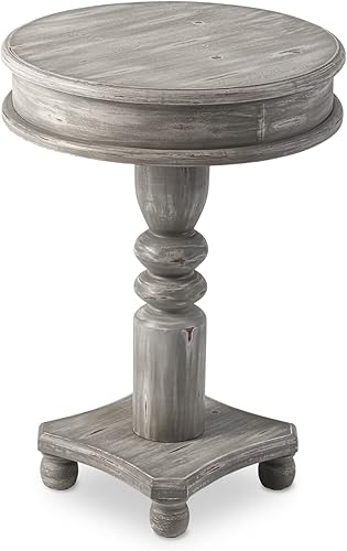 Miniatura 37 de Mesita de noche vintage, mesa auxiliar de sofá MDF con cajón, mesa auxiliar de granja para dormitorio, sala de estar Vintage+nogal,Antiguo,Country