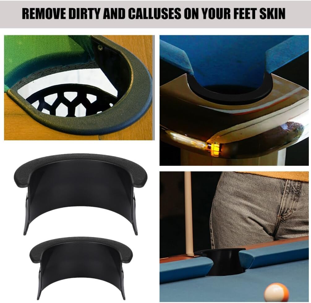 VANZACK 12pcs Billiards Table Liners Plastic Pool Table Liners for Enhanced Easy Maintenance for Home Use Small Designs