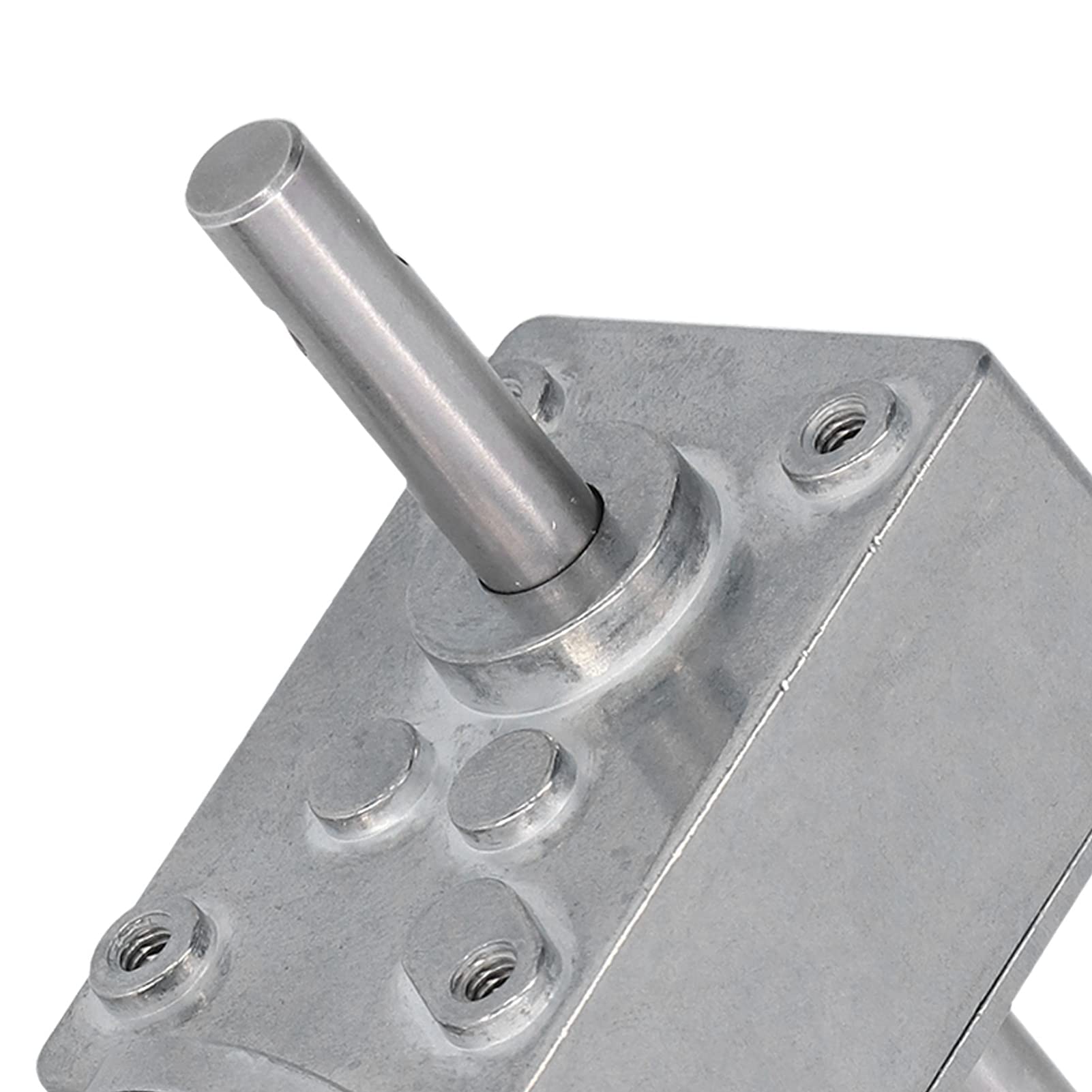 Schneckengetriebemotor Gleichstrommotor Metallgehäuse Edelstahl Abtriebswelle Geringe Reibung Stromverbrauch Elektromotor Für Haushaltsanwendungen DC12V 12 U/min