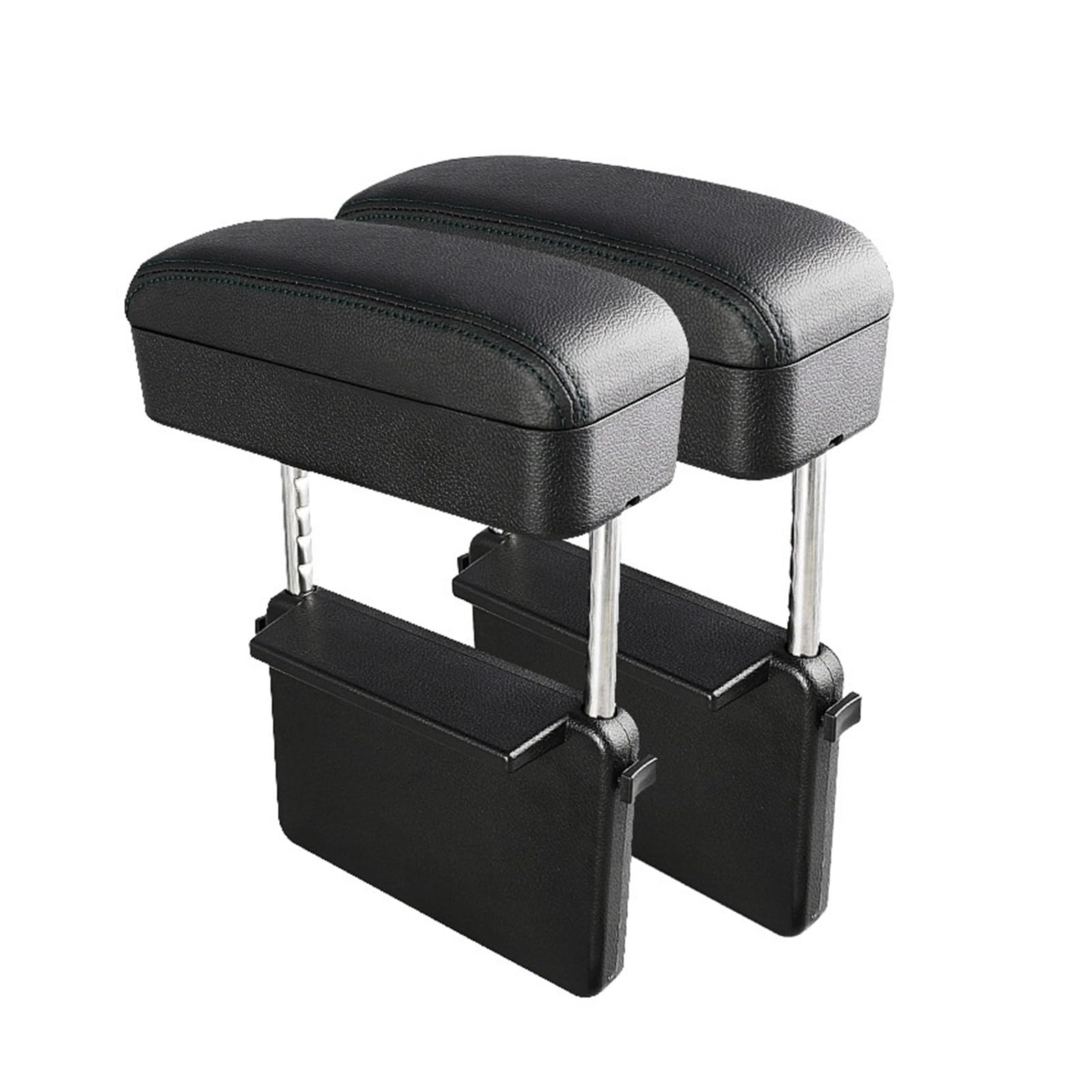 Support coude réglable pour optimiser la console centrale noire - 8