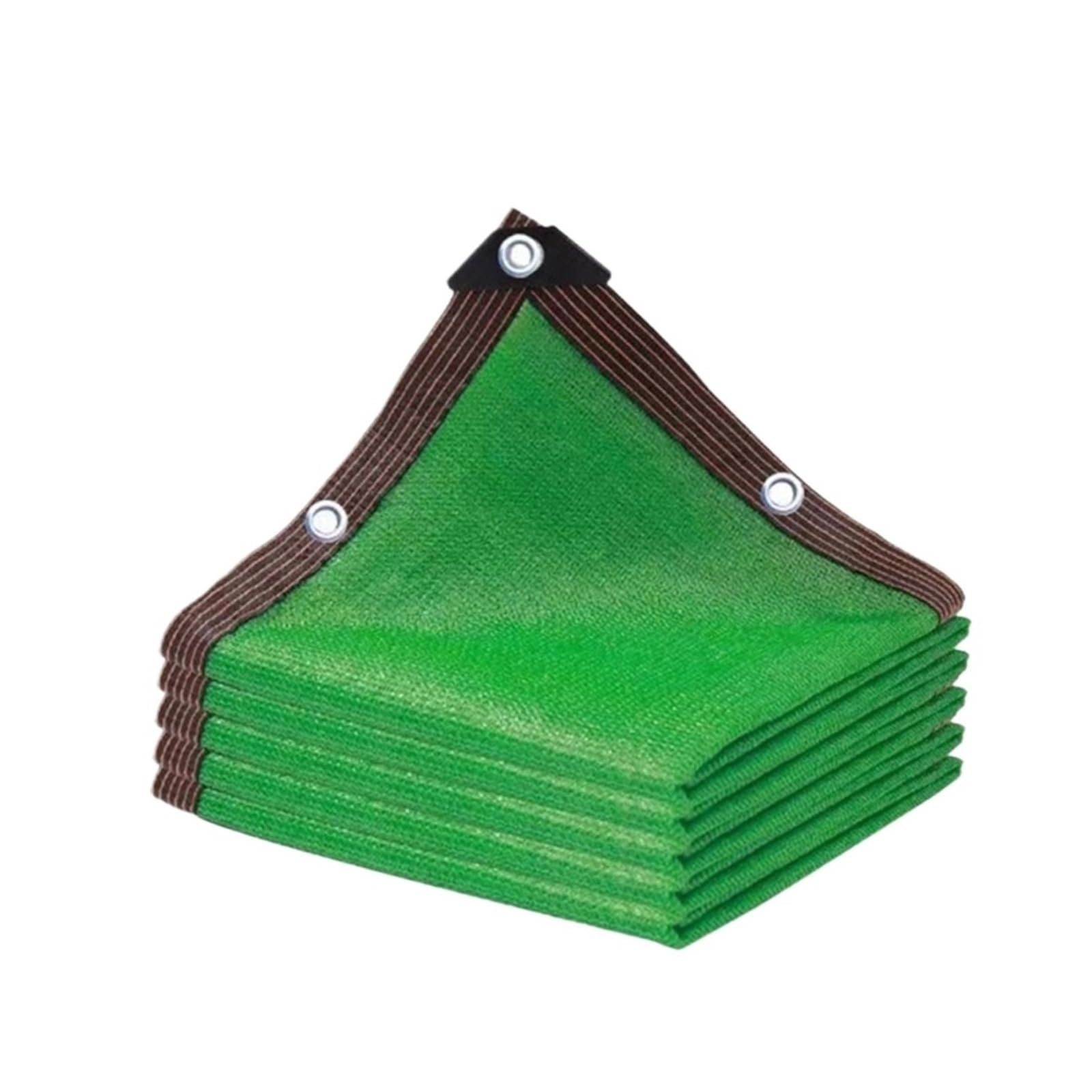 Filet pare-soleil de serre occultant 12 broches 5x5m vert