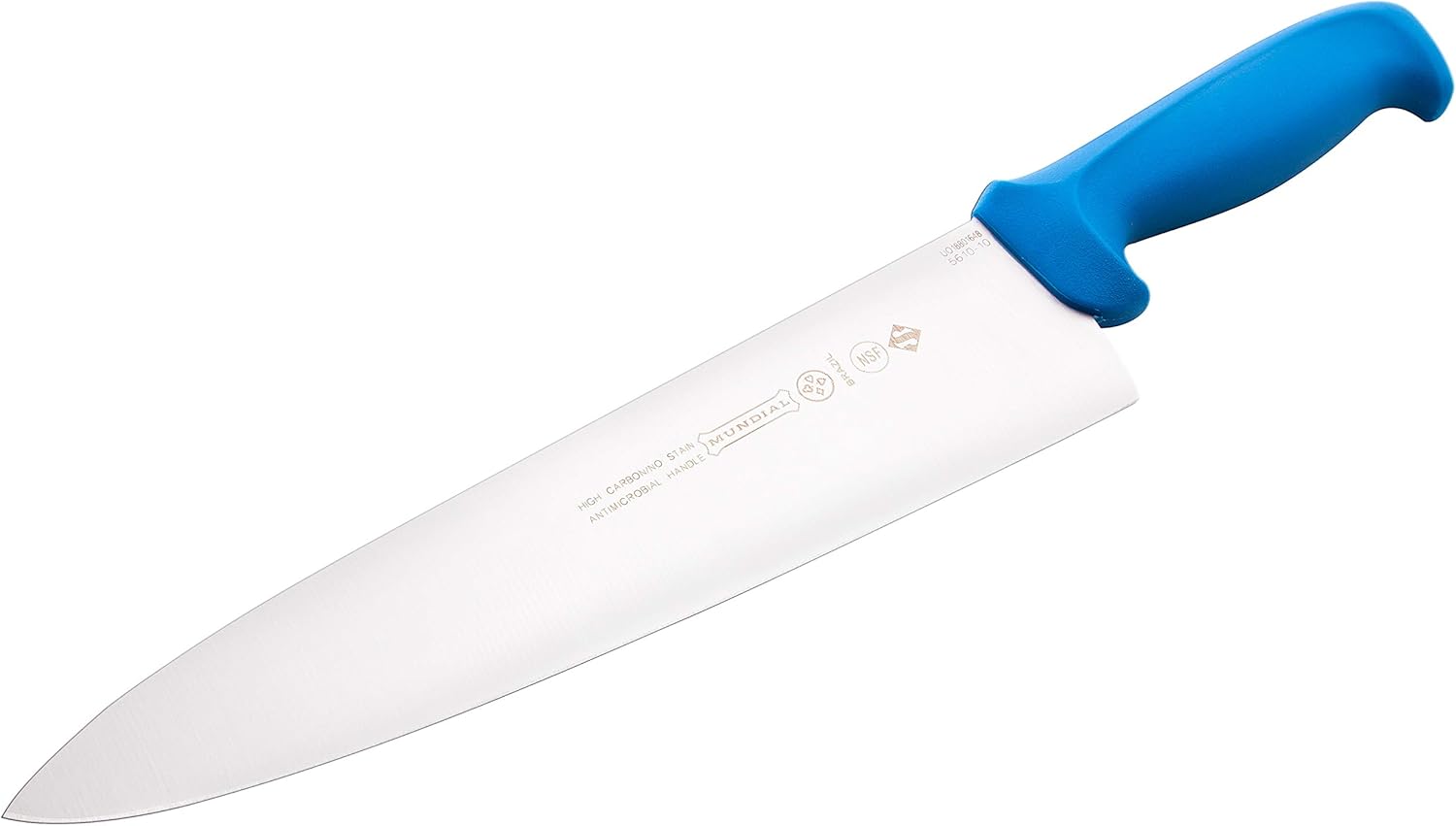 Mundial 5600 Series 10 in Cook or Chef's Knife with Blue Handle