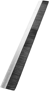 KICHOUSE Heavy Duty Garage Door Brush Strip Nylon Bristle With H-shaped Metal Base Weather Stripping Seal For Gaps Silent Draft Excluder For Sliding Doors And Exterior Entrances