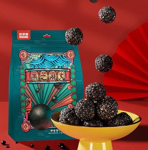 核桃K芝麻?(105克/袋)手工即食K芝麻球 健康??零食?点 糖果?干零食小吃 蜂蜜K芝麻??核桃糖 独立包装 中式特色食品 黒胡麻餅 手作り即席黒胡麻球健康栄養おやつお菓子お菓子お菓子蜂蜜黒胡麻ナツメくるみ飴中国式特色食品 (2袋)
