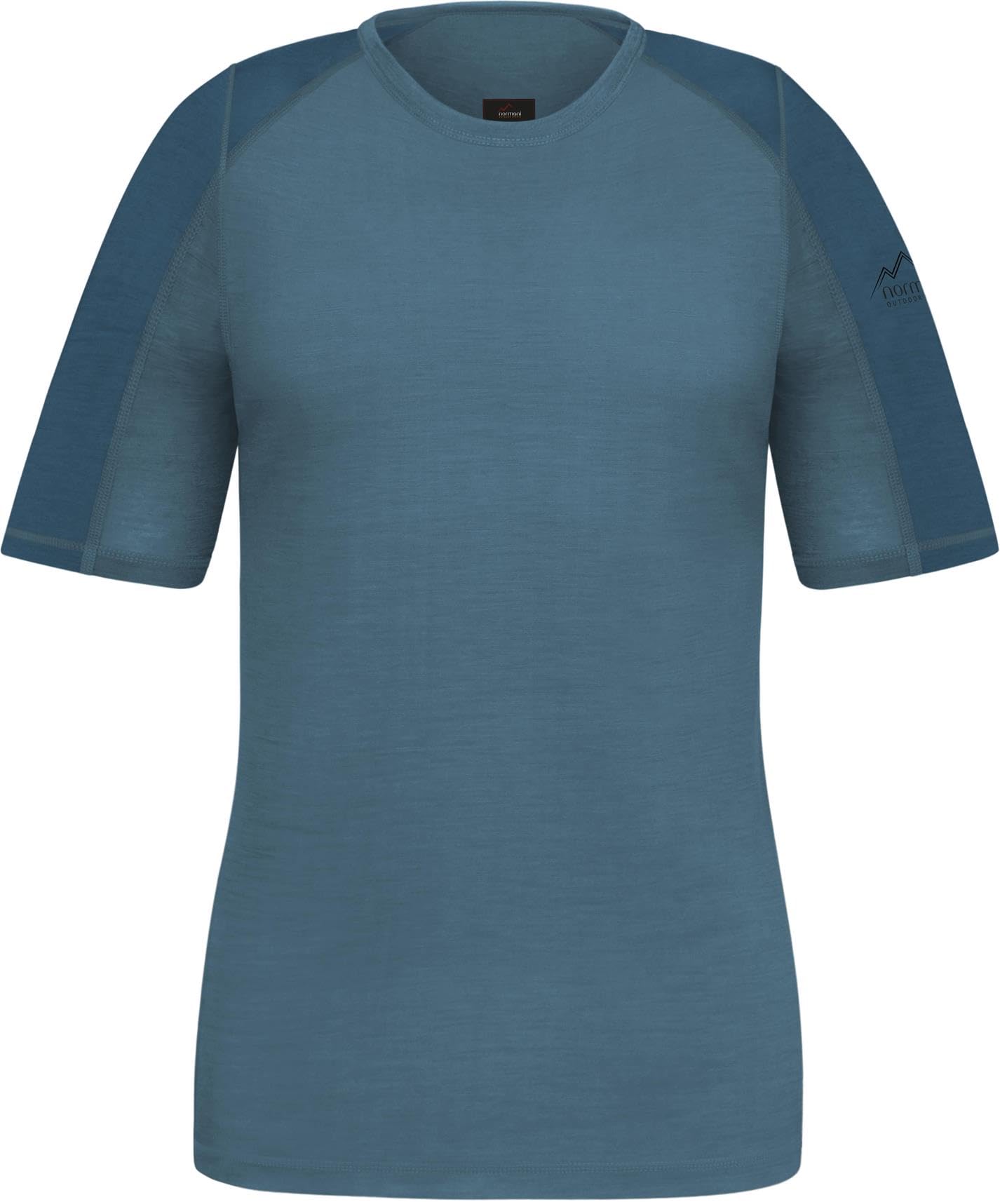 Damen Merino T-Shirt Sommer Kurzarm Short Sleeve Halbarmshirt Oberteil Funktionsoberteil Baselayer 100% RWS Merinowolle - Mulesing Frei