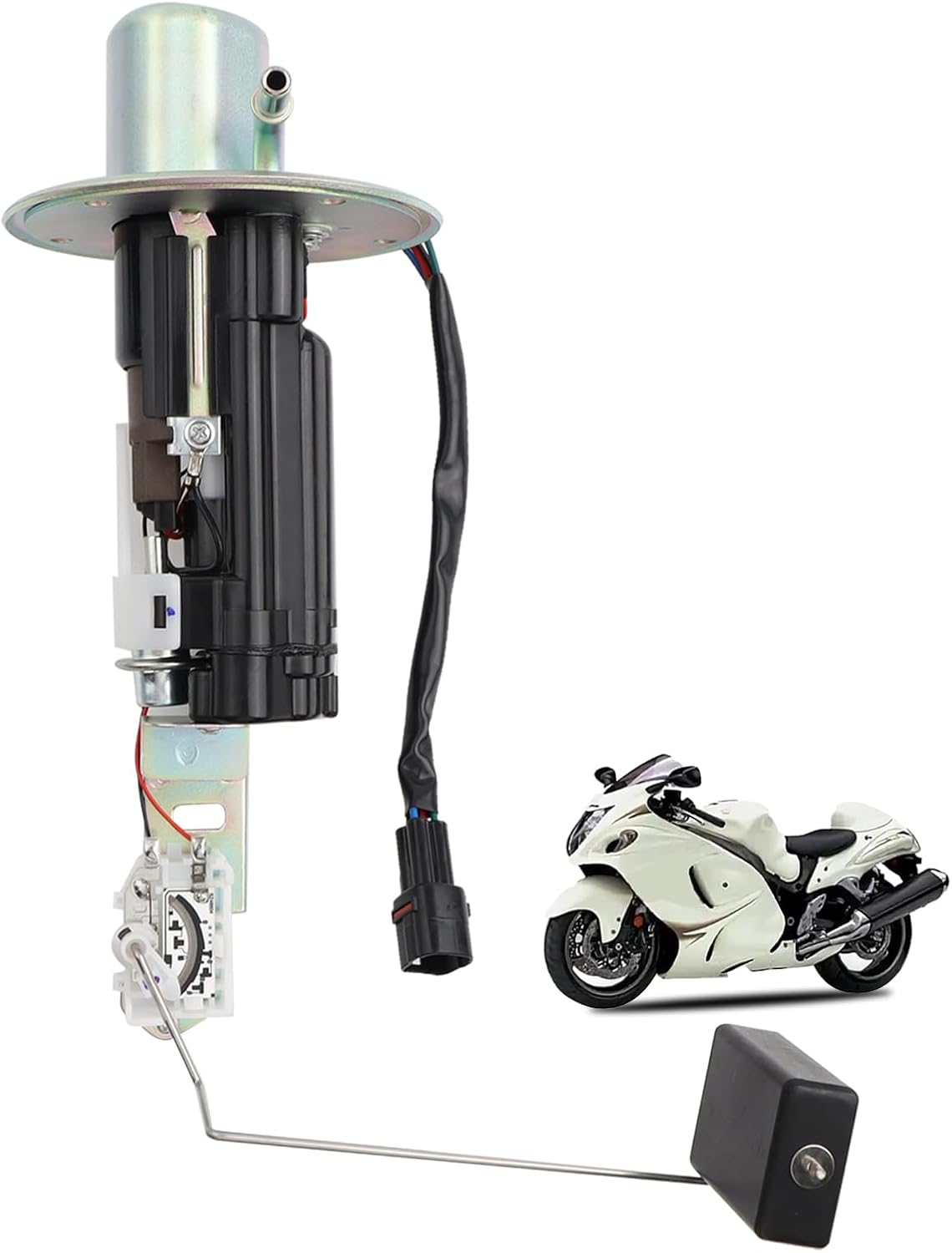 4 Pin Fuel Pump Module Assembly 15100-24FB0 Fit for 1999 2000 2001 2002 2003 2004 2005 2006 2007 Suzuki Hayabusa GSX1300R GSX1300RZ