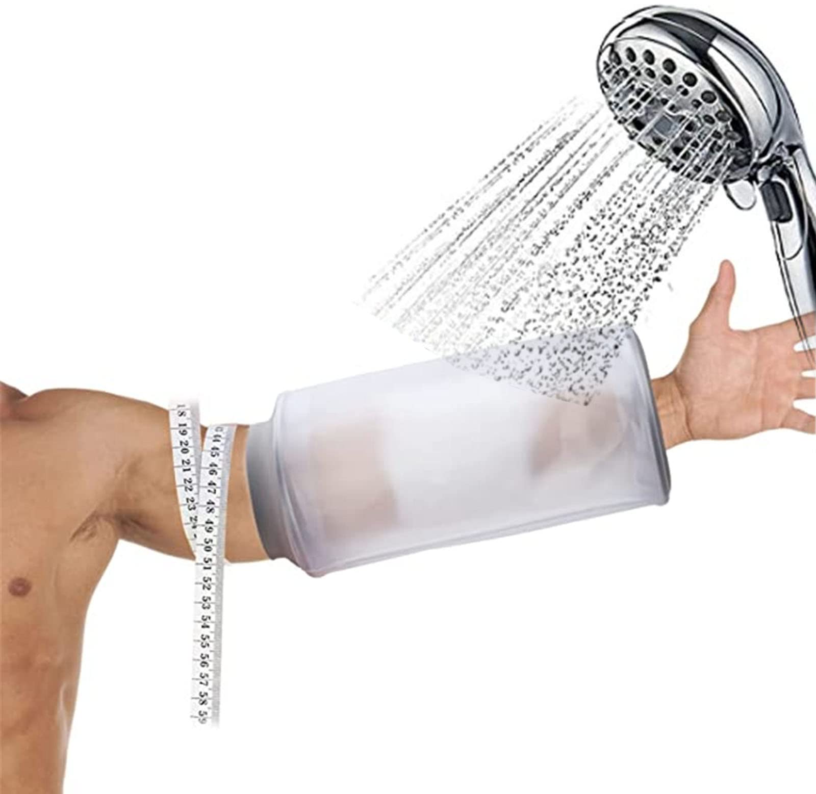 PICC Line Covers for Upper Arm,PICC Line Protector Arm Cast Cover for Shower Adult, Reusable PICC Line Sleeve