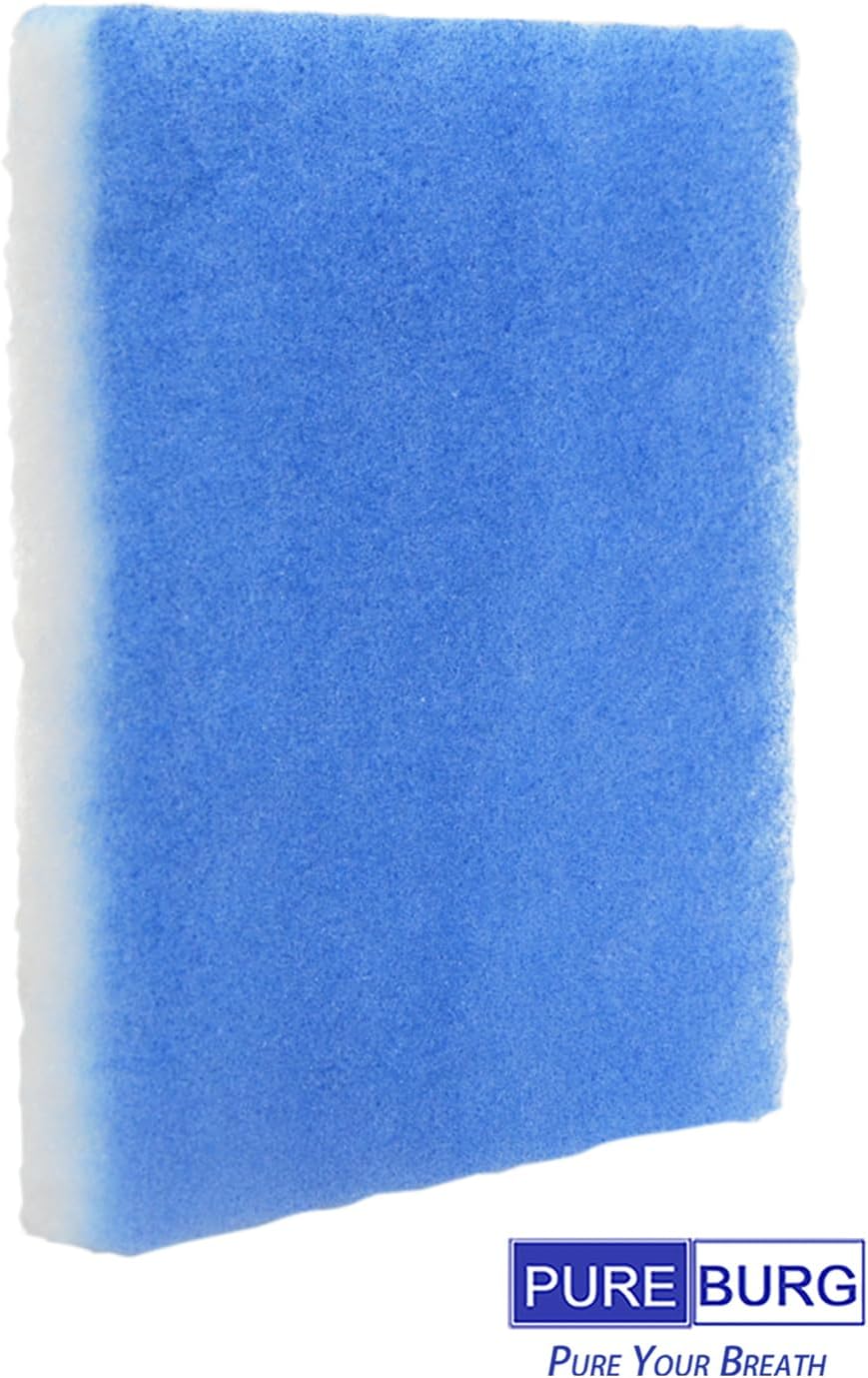 PUREBURG Replacement Dryer Filter Compatible with FUNMAS indoor Dryer Vent,12-Pack 7.8" x 6.8" x 0.75" Dryer Lint Filter