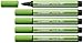 Produktbild STABILO - Premium-Filzstift mit dicker Keilspitze - Pen 68 MAX - 5er Pack - hellgrün