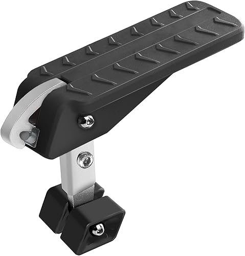 TOOENJOY Gancho universal de 5 ángulos para puerta de coche, pedal plegable para escalón, techo de automóvil de fácil acceso, acero de aleación y